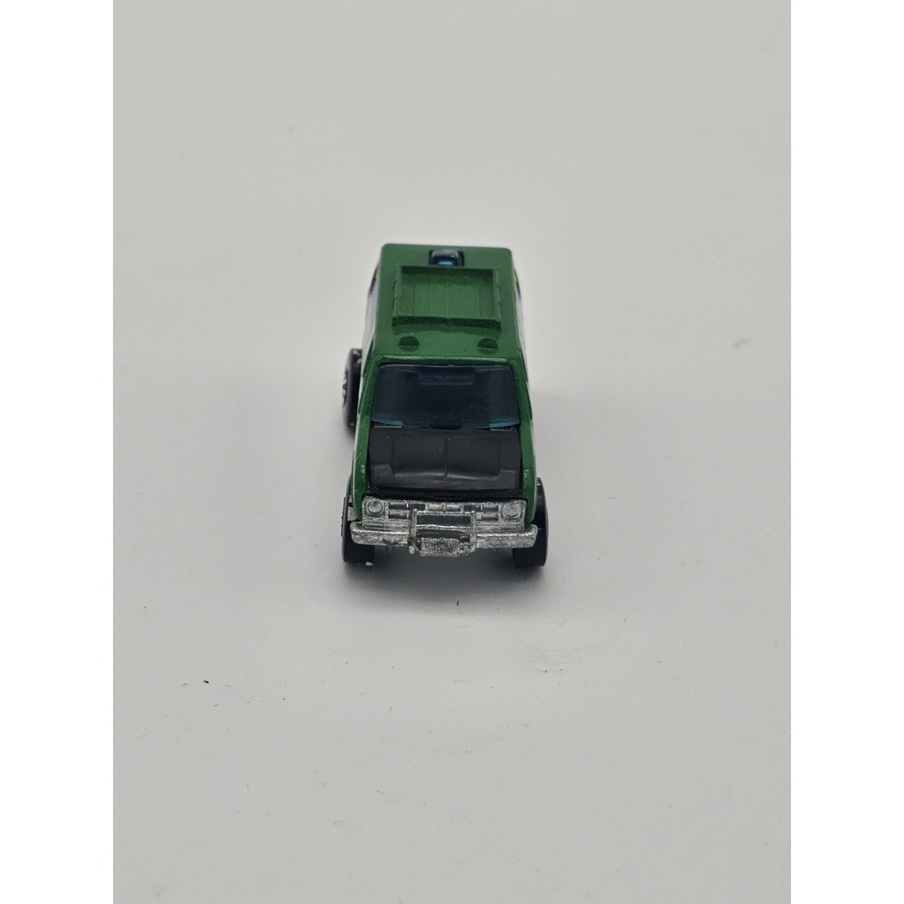 Hot Wheels Vintage 1977 Green Baja Breaker Van w/ Black Walls 1:64 Diecast - Picture 3 of 6